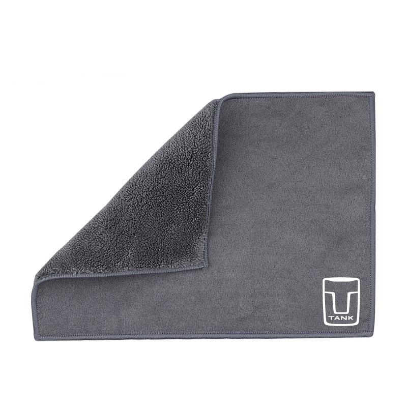 2-in-1 Microfiber Towel Car Cleaning Tools Rag Cloth For Great Wall GWM WEY TANK 300 500 Tank300 Tank500