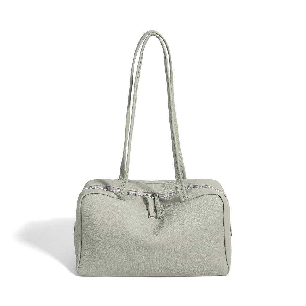 New luxury shoulder bag, high-end elegant bowling bag for women, everyday underarm bag, large-capacity handbag