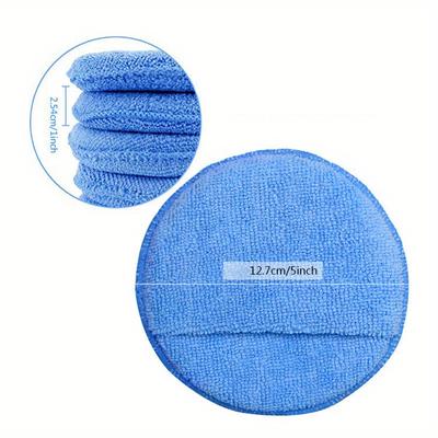1PC Car Waxing Sponge Cotton Car Waxer Manual Polishing Tool Specialized Car Beauty Manual