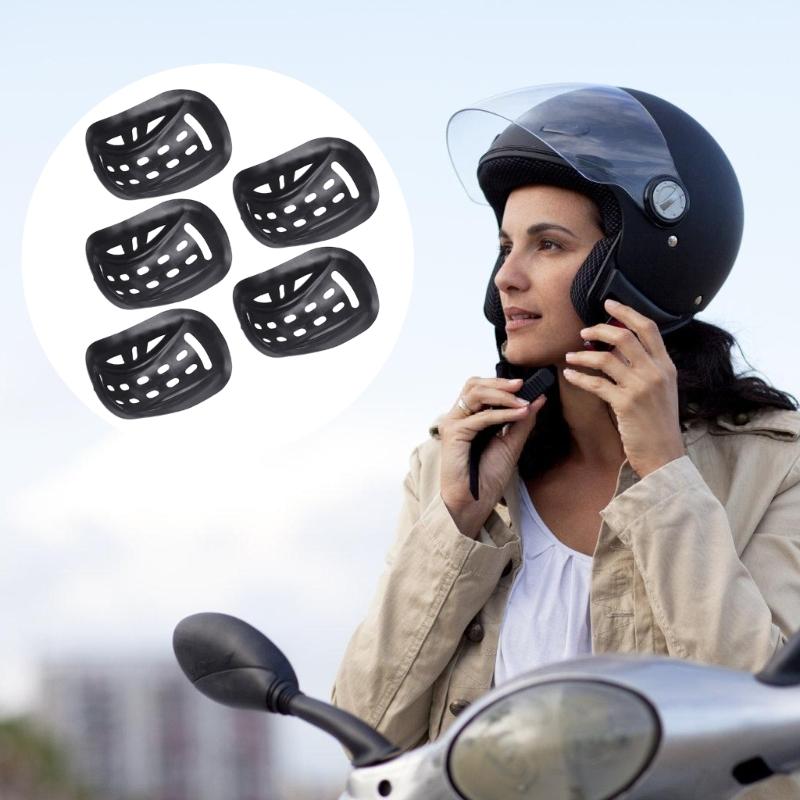 Quick Release ABS Helmet Chin Strap Buckle with Corrosion Resistance Fit for Bicycles Motorcycle Scooter Protective Gear