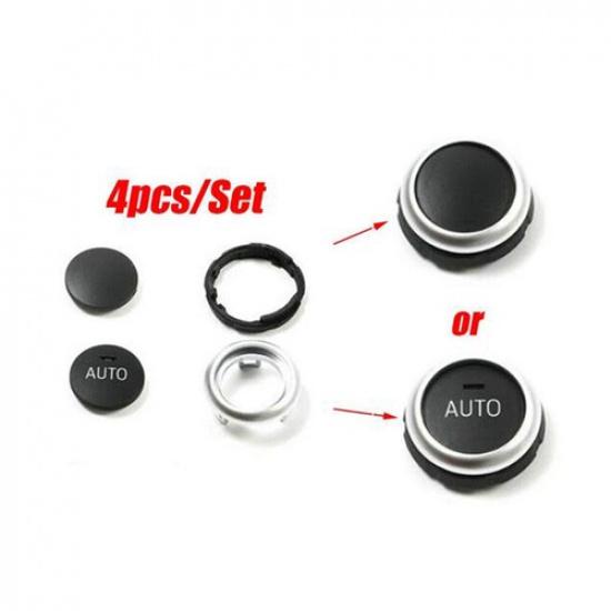 1Set A/C Control Rotation Knob Button Switch 61319393931 For BMW 520i 528i 530i