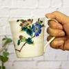 Waza no Kura Stylish Kutani Ware Coffee Mug with Camellia Design Ceramic Tableware Made in Japan Perfect Gift for and 88th Birthdays - High-Quality -