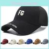 Fashionable Fg Baseball Cap With Embroidered Letters Comfortable Adjustable Hat For All Seasons
