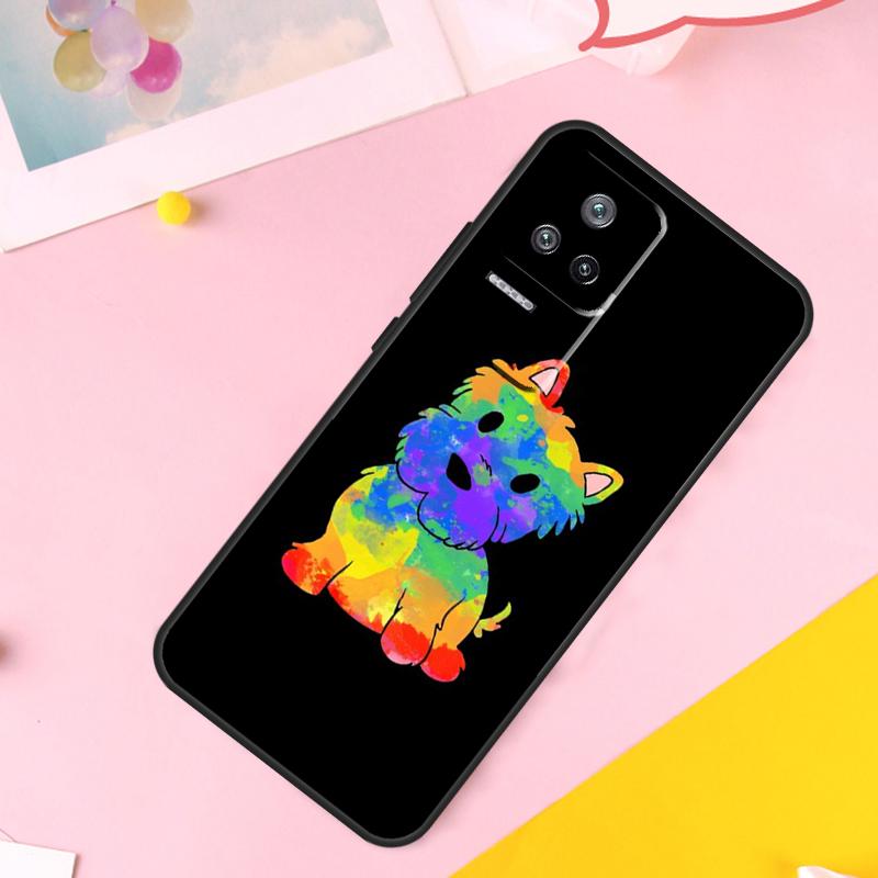 Cartoon Westie Dog Case For POCO M6 X6 Pro X3 X4 X5 M5s F3 F5 Xiaomi 14 Ultra 12 13 Lite 11T 12T 13T Pro Funda
