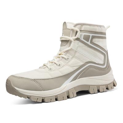 Damen Winterstiefel Rutschfest Bequem Warm Plüsch Neue Baumwollstiefel Winter High Top Plüschschuhe