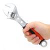 810 Inch Adjustable Wrench Multifunction Nonslip TPR Handle Spanner Auto Repair Tool(10 Inch )
