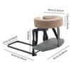 Kit with Ergonomic Headrest, Face Pillow, Hand Rest, Adjustable Height for Office, Spa, And Home Use