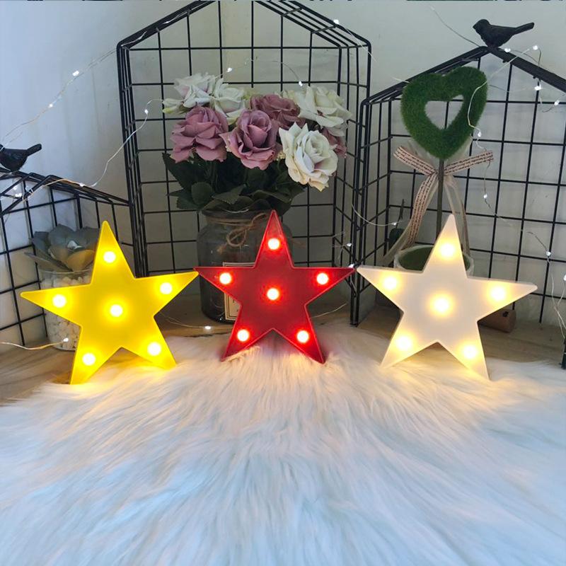 LED Mini Cactus Light Flamingo Christmas Light Letter Decoration Desktop Night Light Living Room, Bedroom Table &Wall Decoration