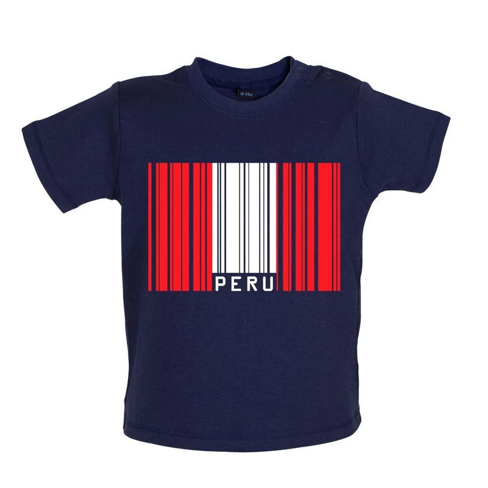 Peru Flag - Baby Kids Boys Girls Unisex T-Shirt / Babygrow - Lima South America Country Flags Travel 110