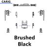 For BYD LEOPARD 5/DENZA B5 23-25 Interior Carbon Fiber Pattern Sticker Protective Film Modification Accessories Refit