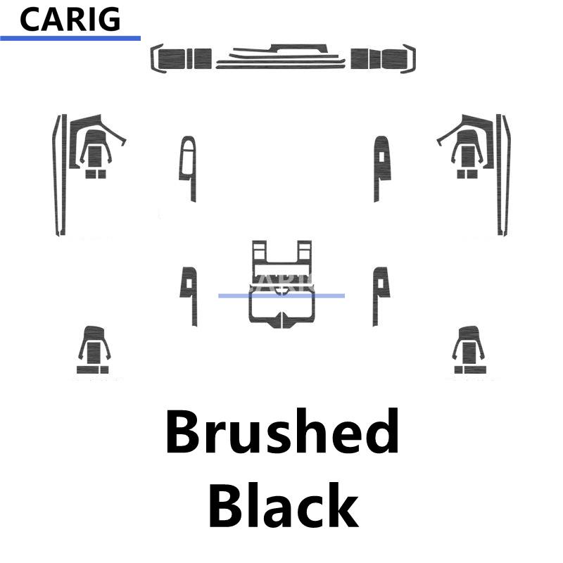 For BYD LEOPARD 5/DENZA B5 23-25 Interior Carbon Fiber Pattern Sticker Protective Film Modification Accessories Refit