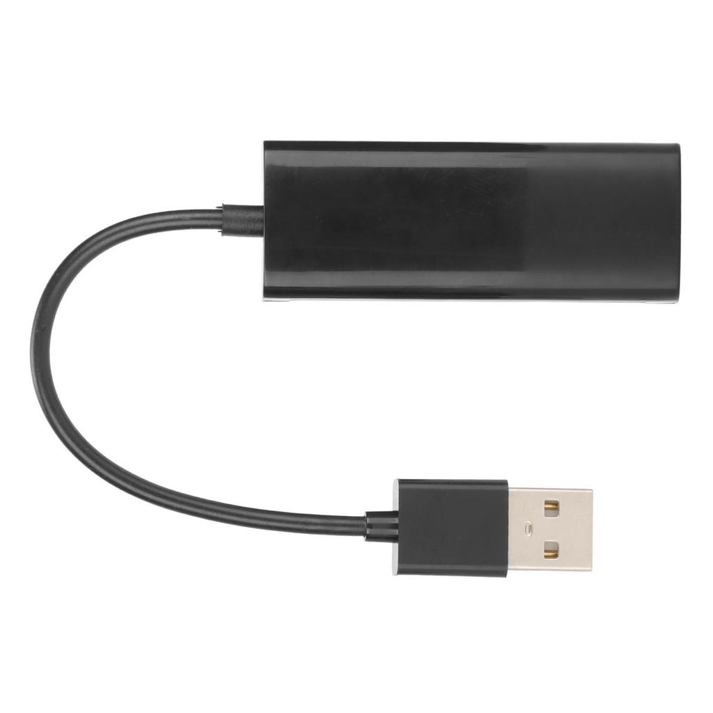 Ethernet Adapter USB to 10 100 Mbps Plug and Play Wired LAN Network Adapter for Switch for Windows for OS X
