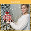 Holiday Gift Party Box With Red Gradient Finish For Christmas Special Occasions