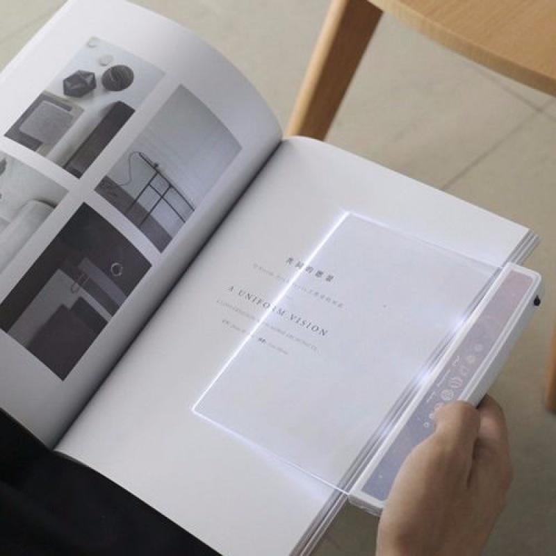 LED Bedside Lamp: Eye-Protecting Night Reading and Study Light with Clip.