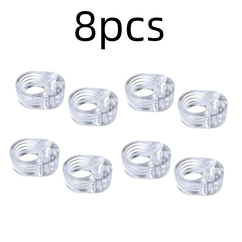 4Pcs Door Stopper Transparen Silicone Door Handle Pad Wall Anti-Collision Buffer Baby Safety Protection Wall Furniture Protector