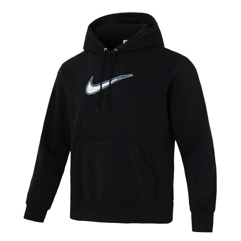 Nike Sportswear Graphic Pullover Hoodie Black HV0855-010 M