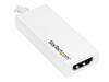 USB-C til HDMI videoadapter - STARTECH.COM - Ultra HD 4K - Hvit - Hann/Hunn