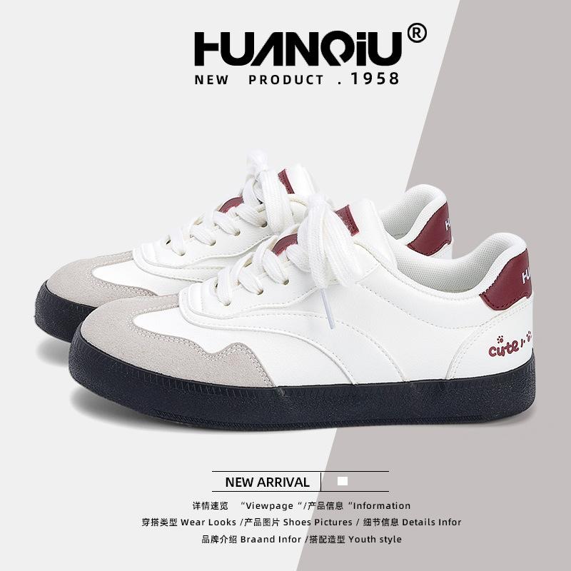 Global Niche Board Shoes Women's ZHQ-XA392 New Summer Versatile Little White Shoes Women's Light Casual Board Shoes Children