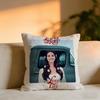 Lana Del Rey Album Cushion Cover Cozy Velvet Throw PillowSoft Warm Cushion For Sofa  Bed
