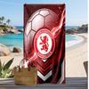 Asciugamano da Spiaggia con Stampa del Middlesbrough Football, Asciugamano Grande Morbido ad Asciugatura Rapida per Spiaggia Campeggio Nuoto
