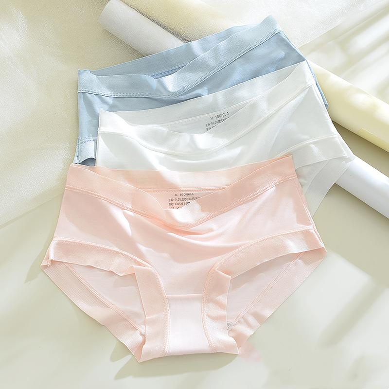 

Женские трусики из модала со средней посадкой, легкие и нечувствительные, из антибактериального хлопка с промежностью