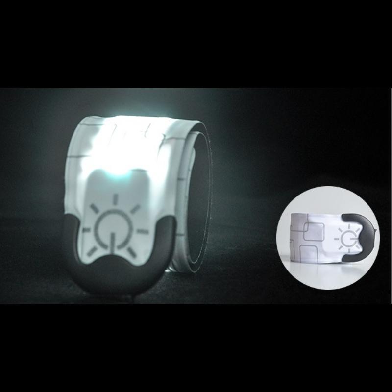 Night Running Armband Cycling Warning Wristband Outdoor Sports Safety Arm Belt Leg Safety Armband Rechargeable LED Light Band