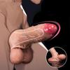 Manica per pene testurizzata simulata, estensore per manicotto per pene in silicone al platino, super morbido, da 7,87 pollici