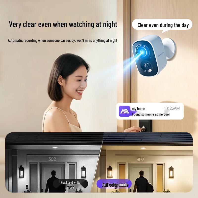 Shenmou Wireless Battery-Powered Security Camera (CN version)