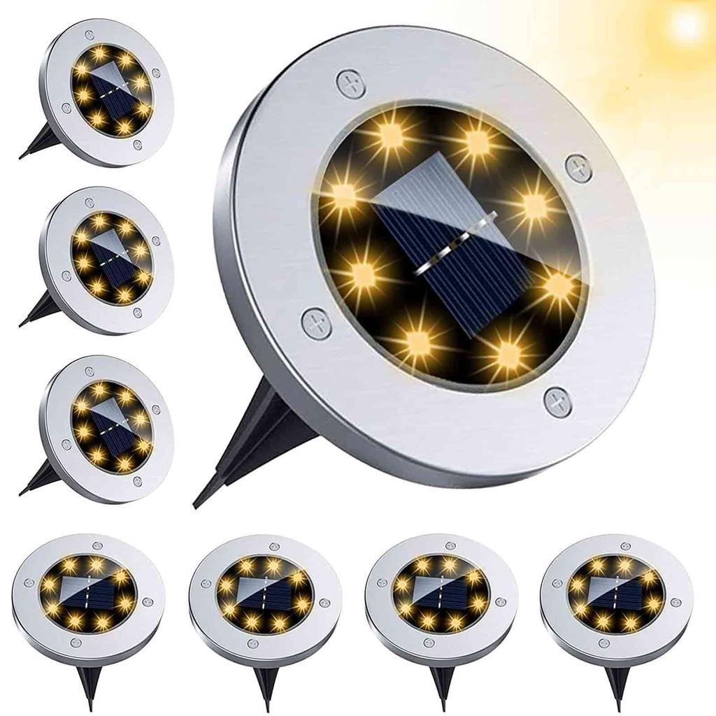 LED Solar Light Garden Outdoor Light Plug Light Solar Ground Light