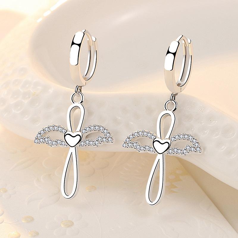 Lindon Copper Alloy Zircon Earrings Drop Earrings For Women Wedding Party Gifts