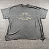 Vintage Harley-Davidson Grafik T-Shirt 90er Schwarz Ausgeblichen Biker Grunge Größe XXL Unisex T-Shirt