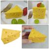 Simulation Cheese Model Realistic Simulated Cheese Food Prop Mini Cake Topper Dessert Display Home Decor Festive Party
