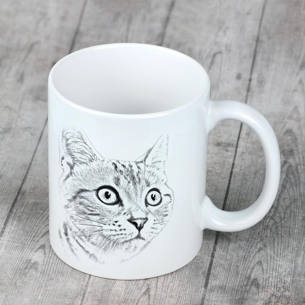 American Shorthair - cat mug, cheerful mug for a dog lover, personalized gift from the Art-Dog brand