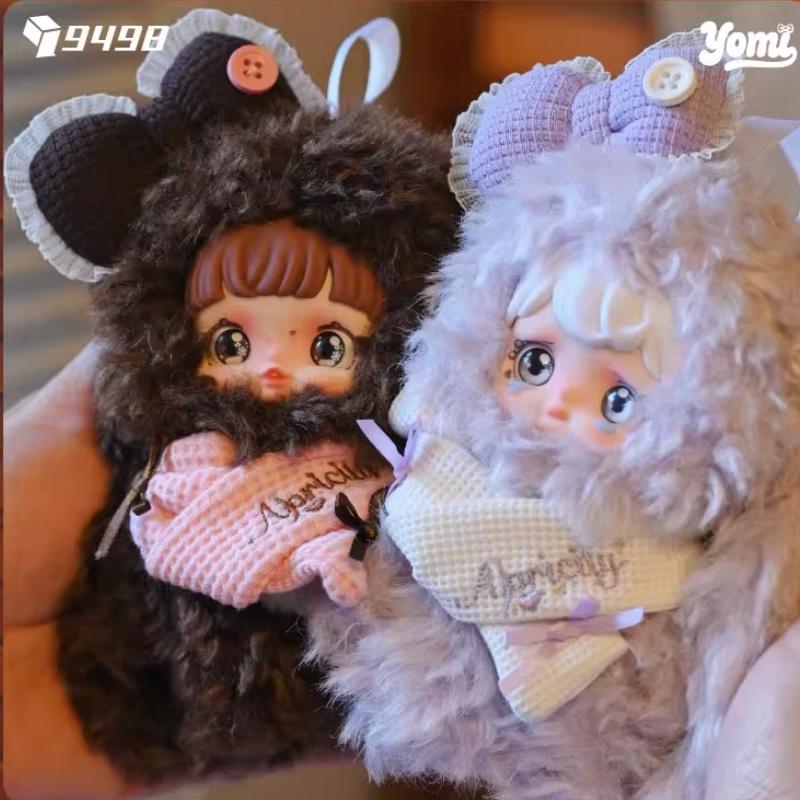 New Yomi Balmy Winter Days Plush Doll Blind Box Cute Fluffy Keychain Bag Charm Desktop Ornament Gift For Toy Collectors