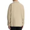Carhartt WIP Solid Color Logo Embroidered Pocket Long Sleeve Shirt Men shirts Beige CHXSTA221037I-BGX