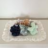 VILLA DE SILK Matte Silk Scrunchie (5colors)