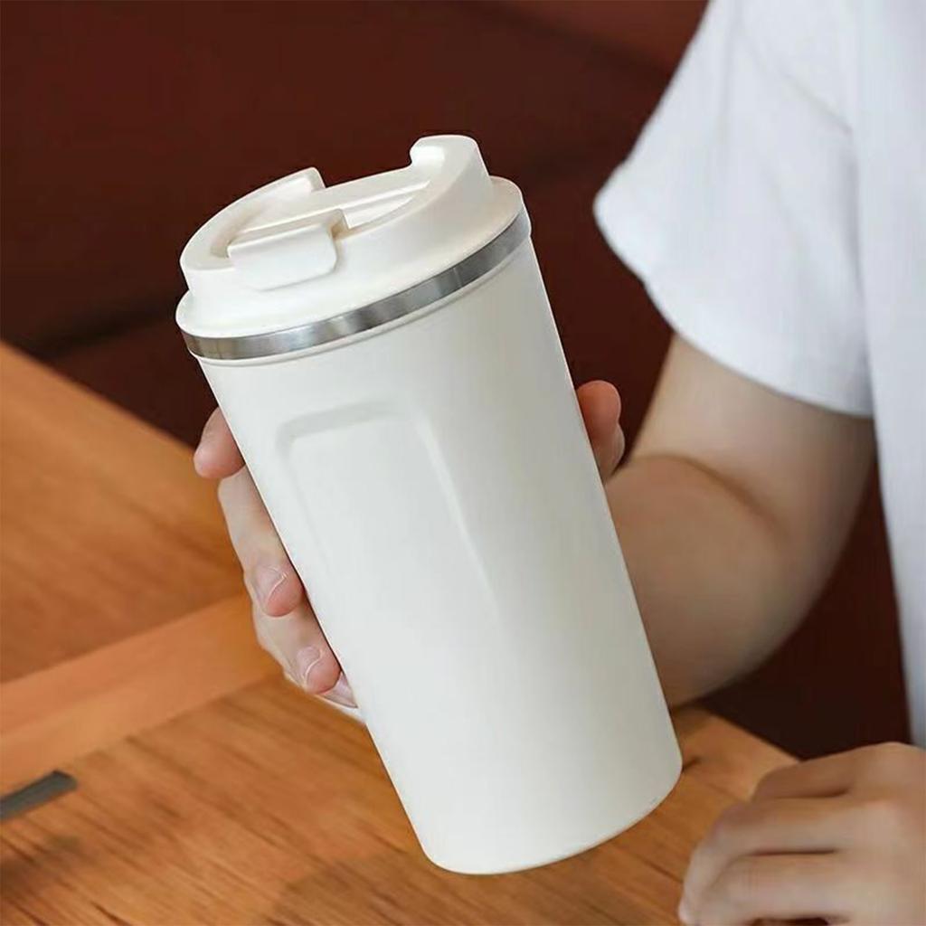 380ml/510ml Stainless Steel Coffee Cup Travel Thermal Mug Leak-Proof Bottle Tea Coffee Mug Vacuum Flask Insulated Cups