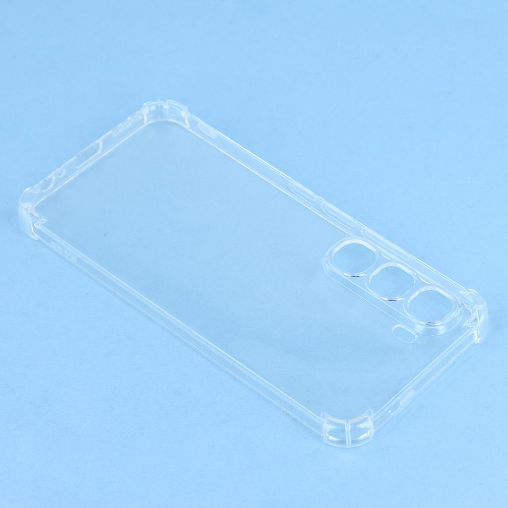 For Infinix Hot 60 Pro 4G Phone Case Reinforced Four Corner Anti-Drop Clear TPU Phone Cover