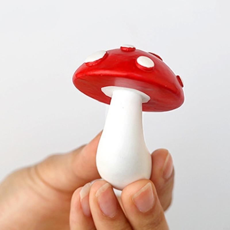 

62KD Набор из 3 грибных магнитов на холодильник Практичные наклейки на холодильник Мультяшные грибные магниты на холодильник для домашнего использования CHINA