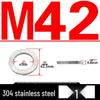 Double-Stacked Interlocking Toothed Anti-Slip Lock Washer 304 Stainless Steel DIN25201