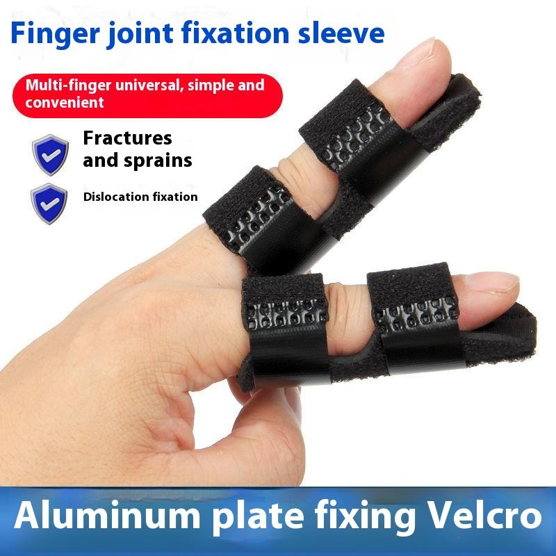5 Piezas Hombres y Mujeres Equipo Deportivo Protector Fijación de Dedos Para Dedos Rotos/Enderezar Dedos/Nudillos Guantes de Dedos Set de Soporte
