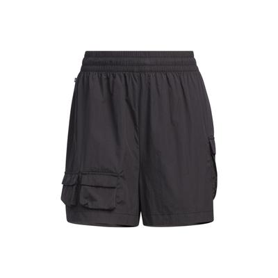 Originals Solid Pattern Embroidered Woven Casual Shorts Women Shorts Black HP0120