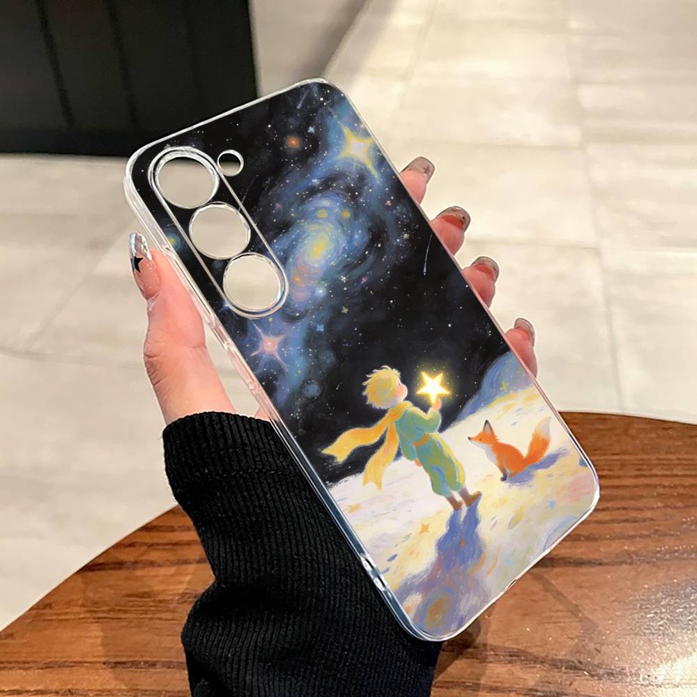 The Little Prince Phone Case For SamsungA10,12,20,21S,30,31,40,50,51,52,70,71 Transparent Cover