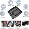 Center Console Organizer for Ford F150    2024 Armrest Car Storage ABS Accessories Storage ert Tray Secondary Box