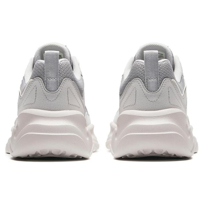 Anta Chao Bai GZ Cushioning Anti-Slip And Wear-Resistant Low-Top Casual Shoes Men's Silver Gray Sneakers 112348812-1