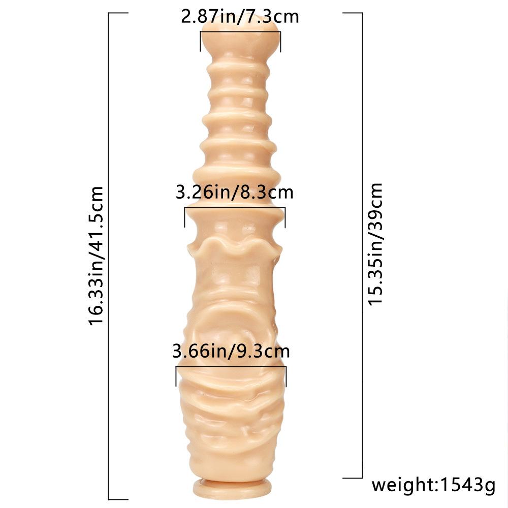 Big King Kong Extra Large Coarse Abnormal Anal Stopper Posterior Chamber Dilator  Chrysanthemum Anal Masturbation Dilator  Sex Toys for Men and Women
