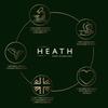 HEATH Revitalize Revitalize Hair Body Wash 50ml Face Wash 30ml Moisturizer 30ml Body Full Body Trial Travel Perfect for Travel or Overnight Gift Small