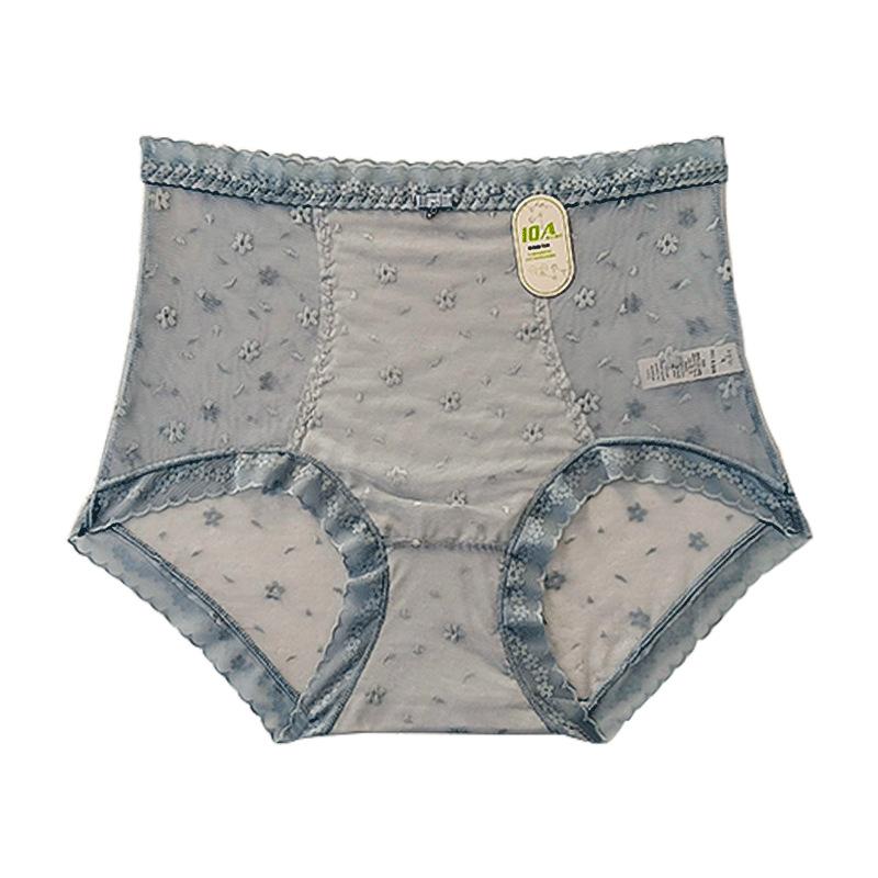 Plus Size Women's Summer Slim New Comfortable Lace Breathable High Waist Panties
