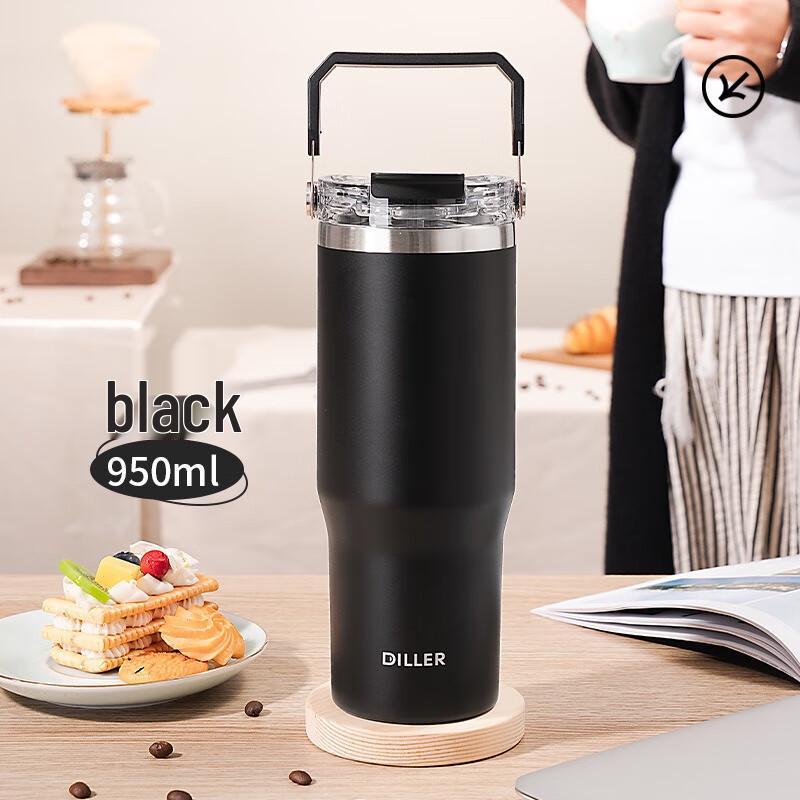 Diller Portable Dual-Drink Insulated Mug