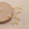 20pcs 30x27mm 5 Colors Hollow Star Charms Zinc Alloy DIY Handmade Jewelry Making Accessories